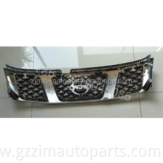 ABS Plastic Modified Chromed Front Middle Grille Used For Patrol 2006 - 2008